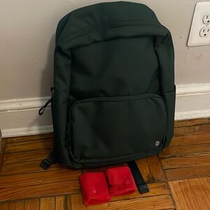 Lululemon everywhere backpack tech canvas + sweat band